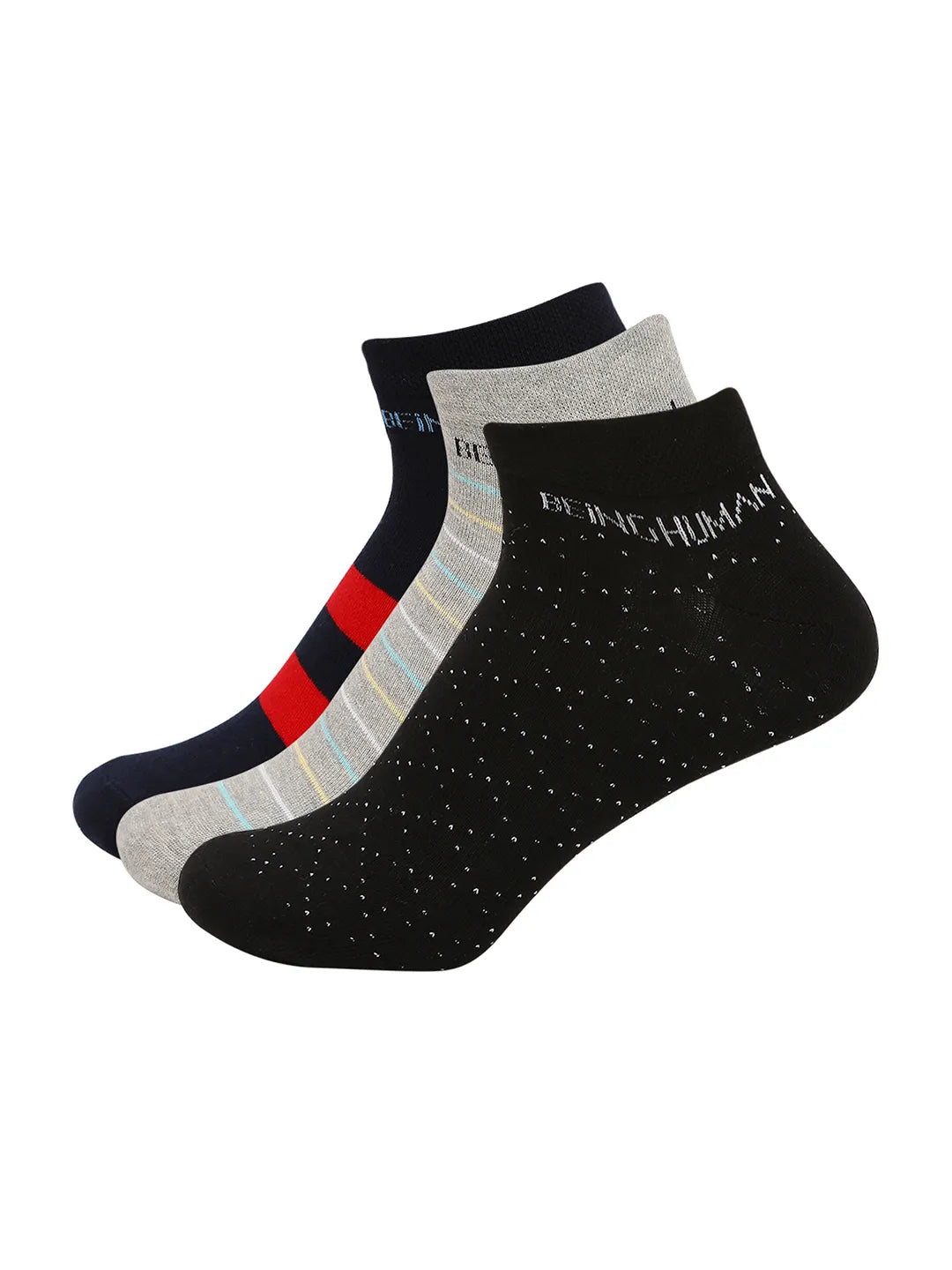 Being Human Clothing Accessories Ankle Length Socks-Multicolor