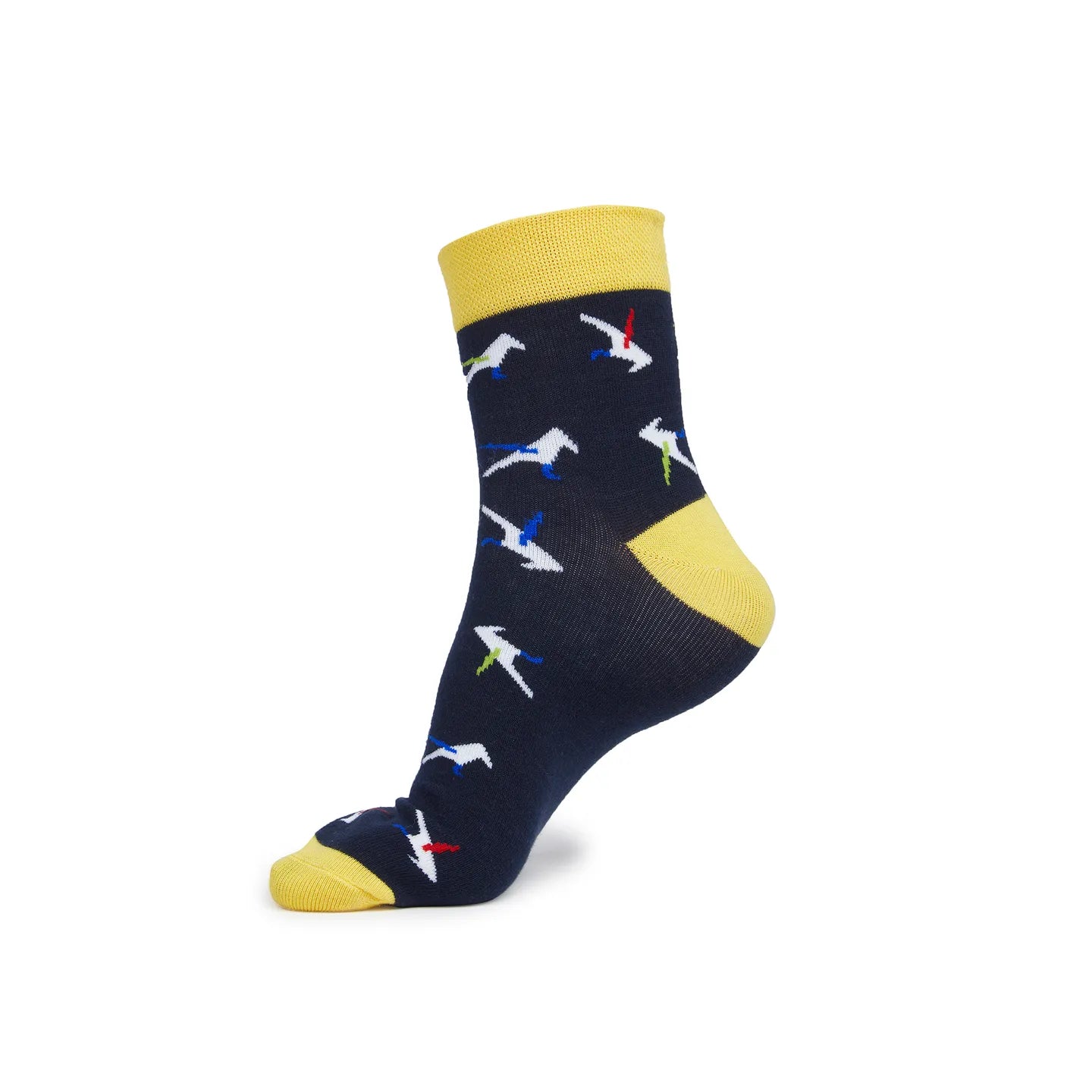 Accessories White/Navy Socks by Being Human Clothing