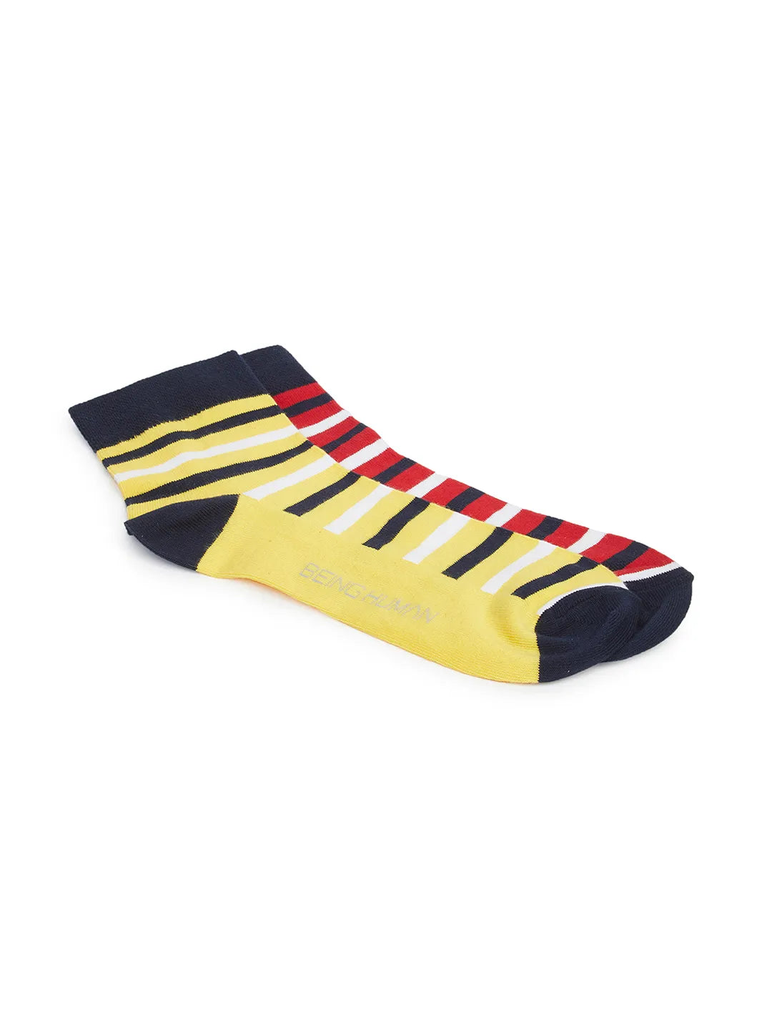 Accessories Red/Yellow Socks by Being Human Clothing