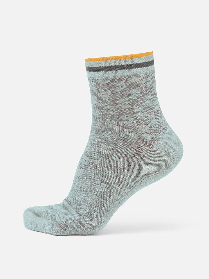 Blue Cotton Blend Men's Socks by Being Human Clothing