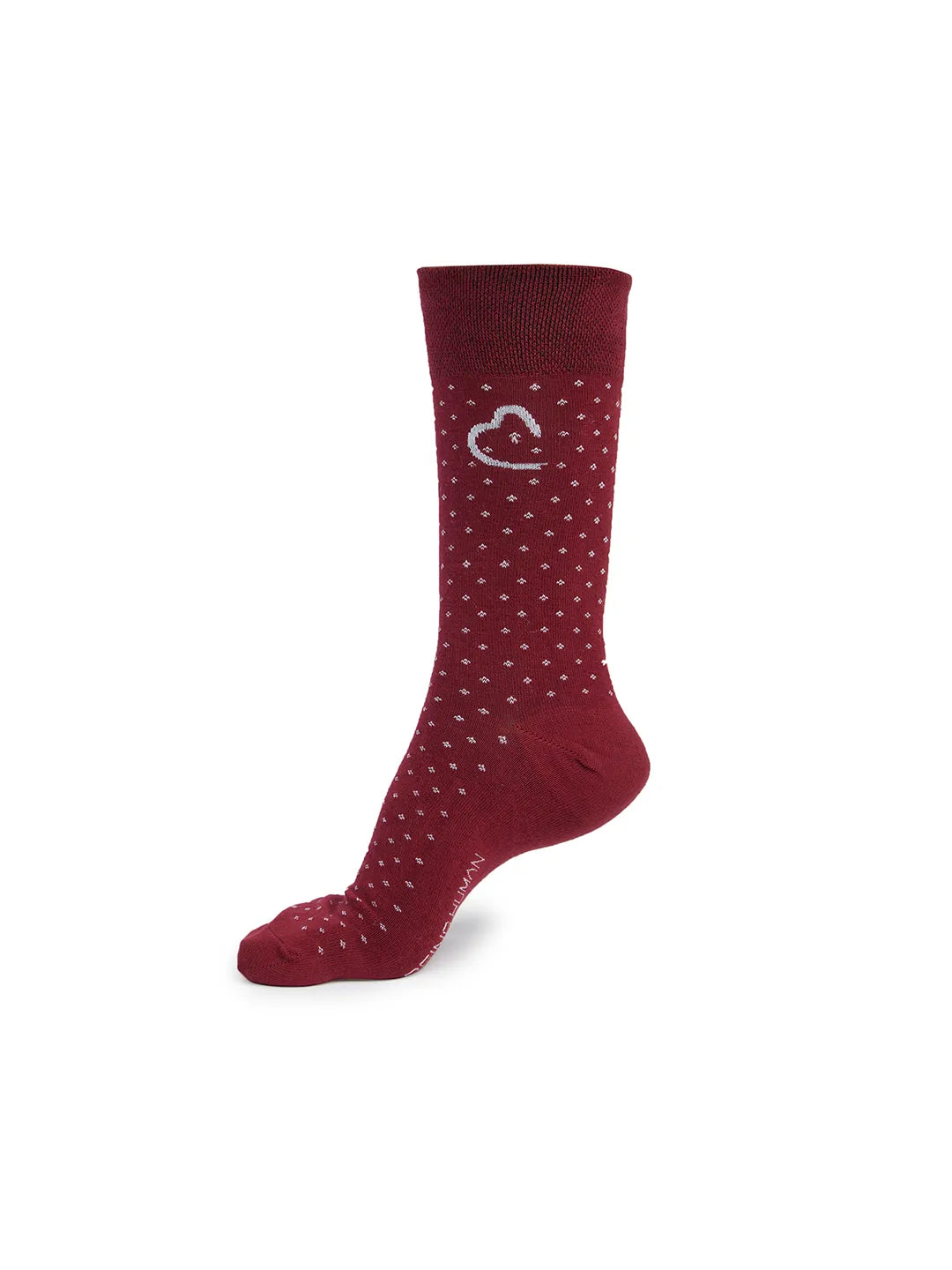 Accessories Maroon Socks by Being Human Clothing