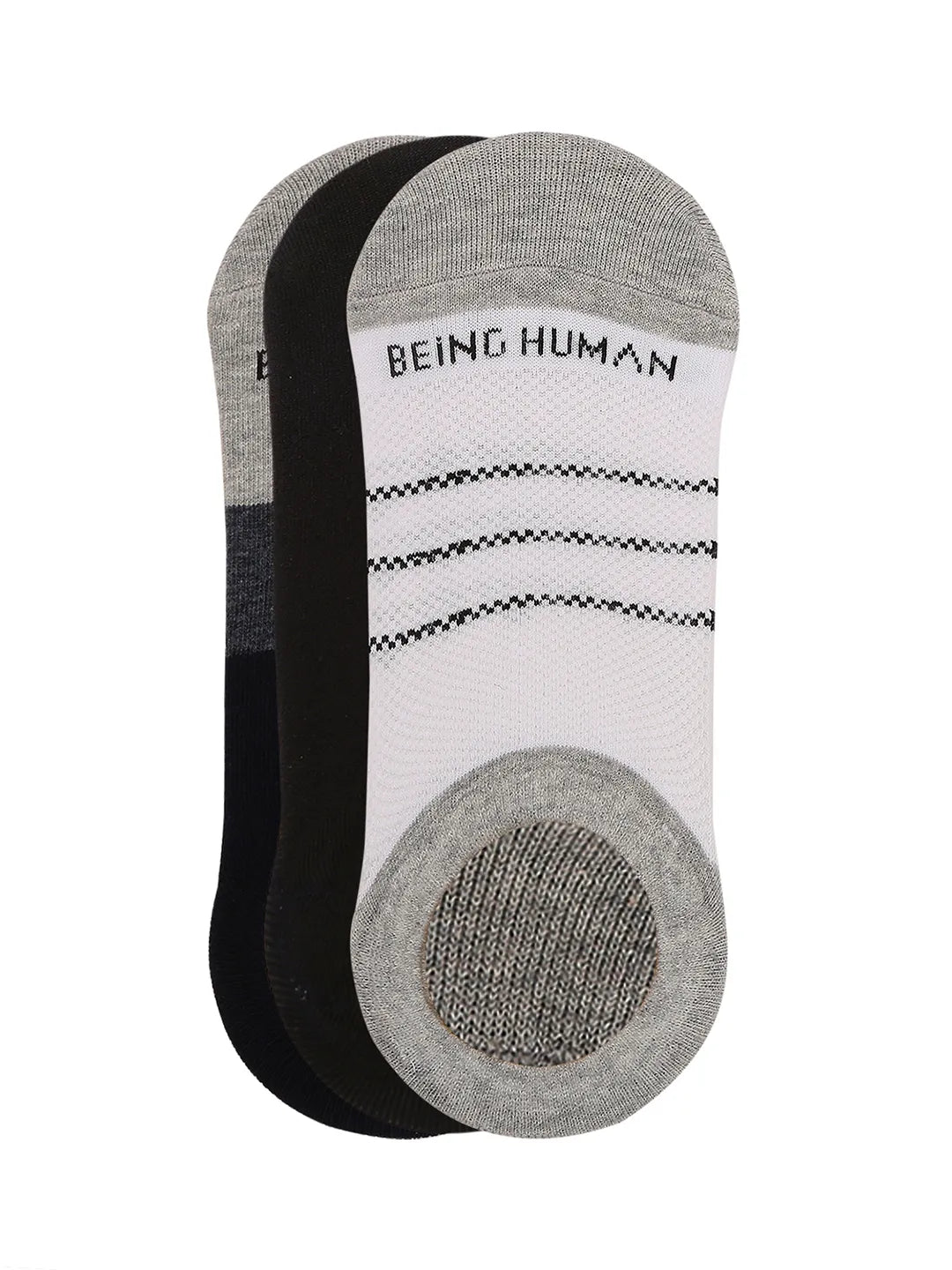 Being Human Clothing Accessories Ankle Length Socks-Multicolor