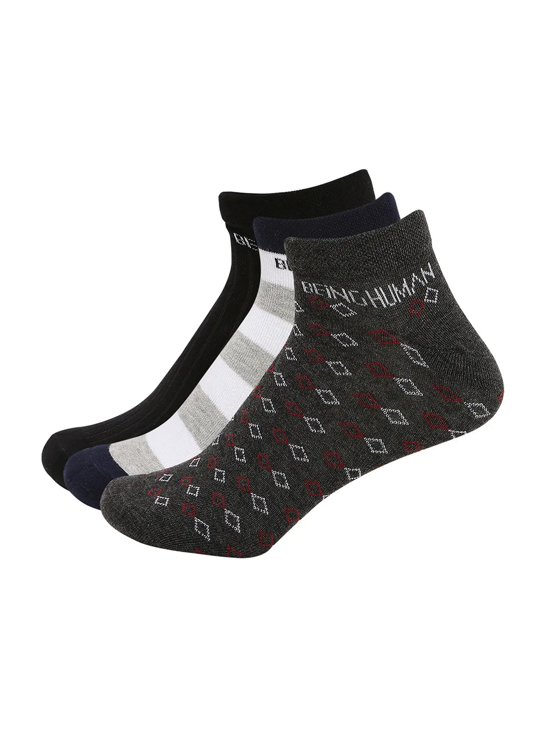 Being Human Clothing Accessories Invisible Socks-Multicolor