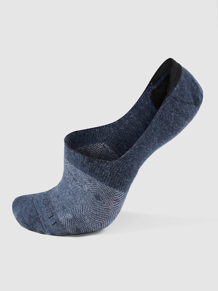 Black & Navy Geometric No Show Men's Socks by Being Human Clothing