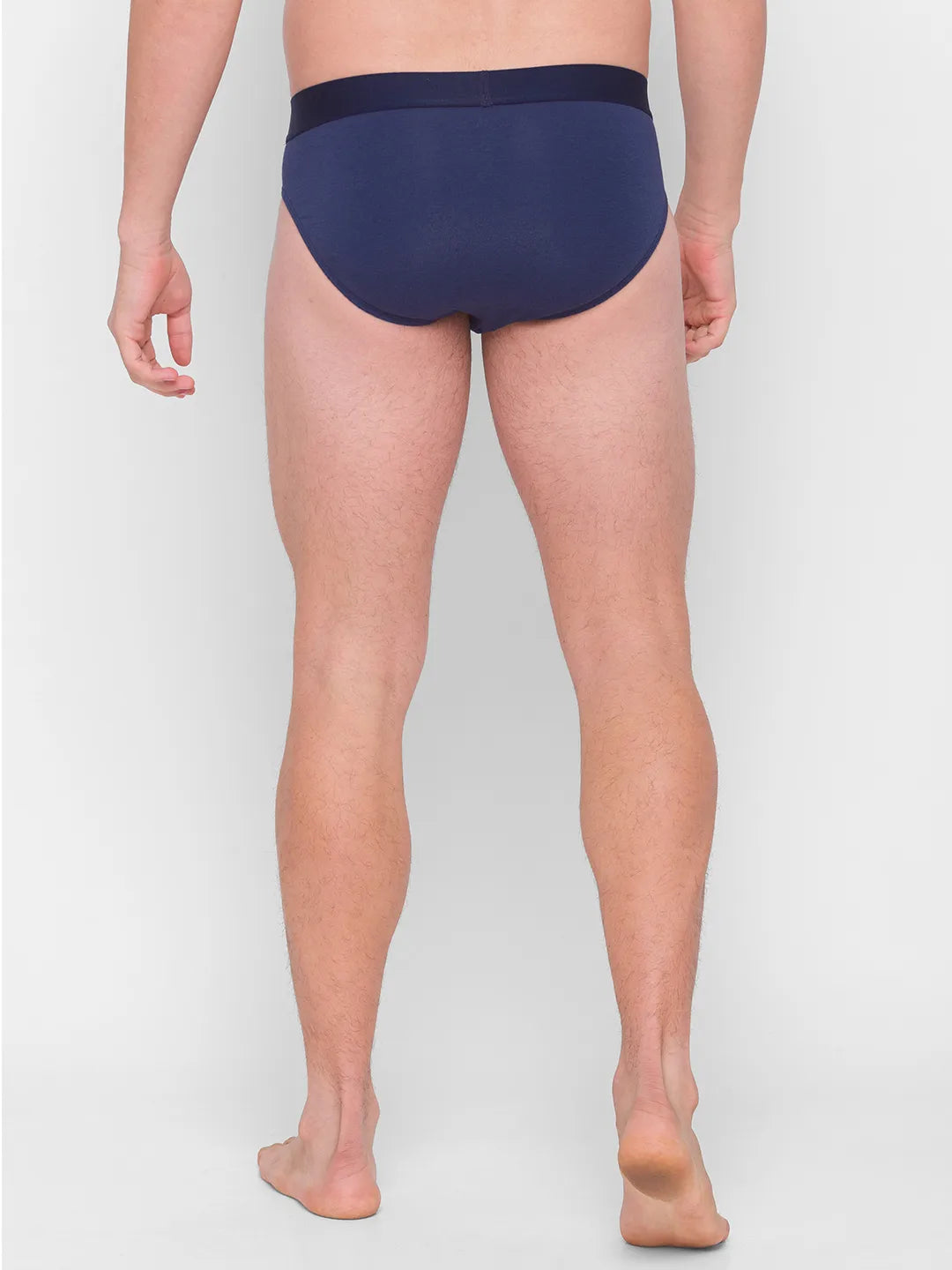 Being Human Clothing Men Regular Fit Brief-White/Navy