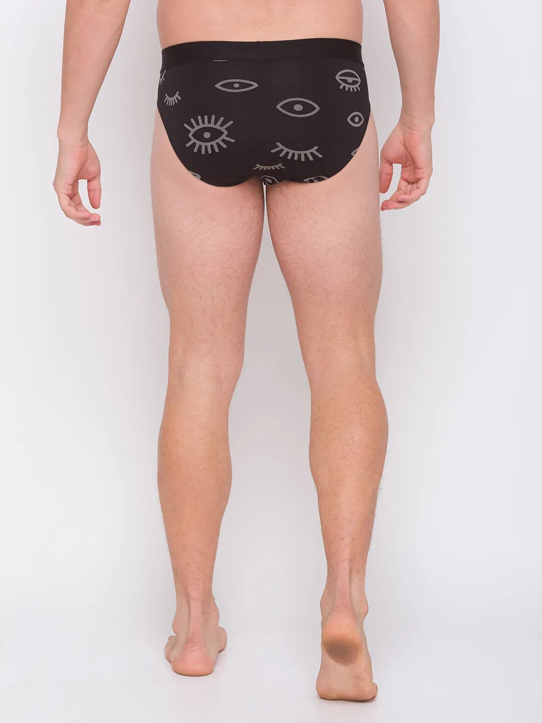 Being Human Clothing Men Regular Fit Brief-White/Black