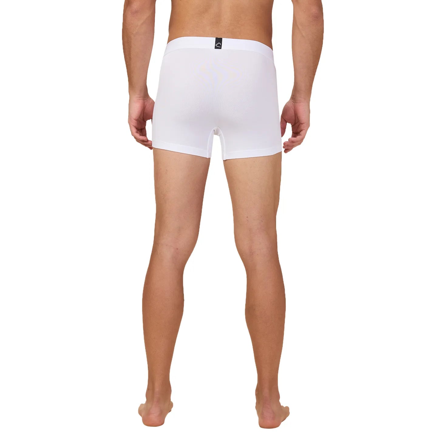 Being Human Clothing Mens- Mid Rise Trunk Underwear White