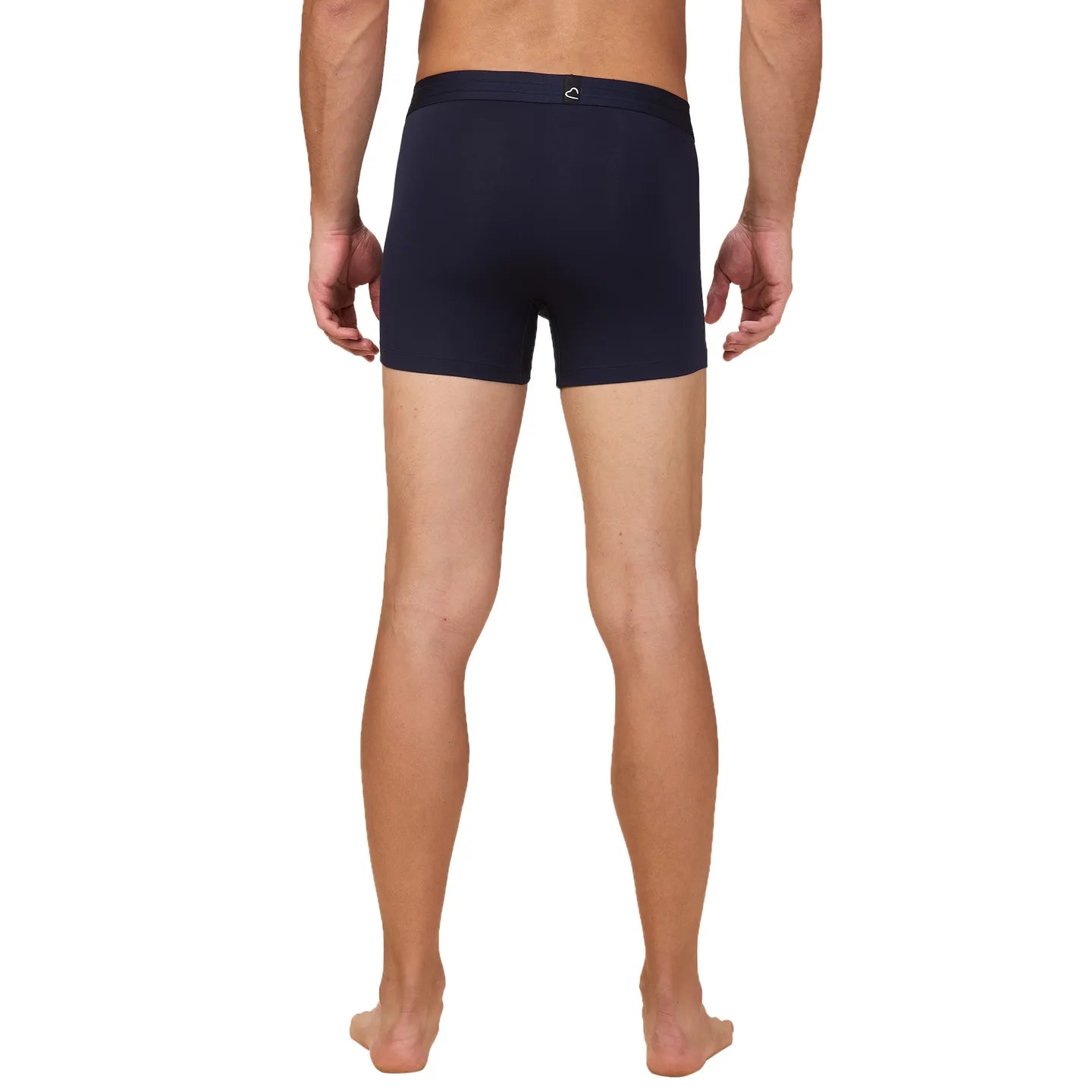 Being Human Clothing Mens- Mid Rise Trunk Underwear Navy