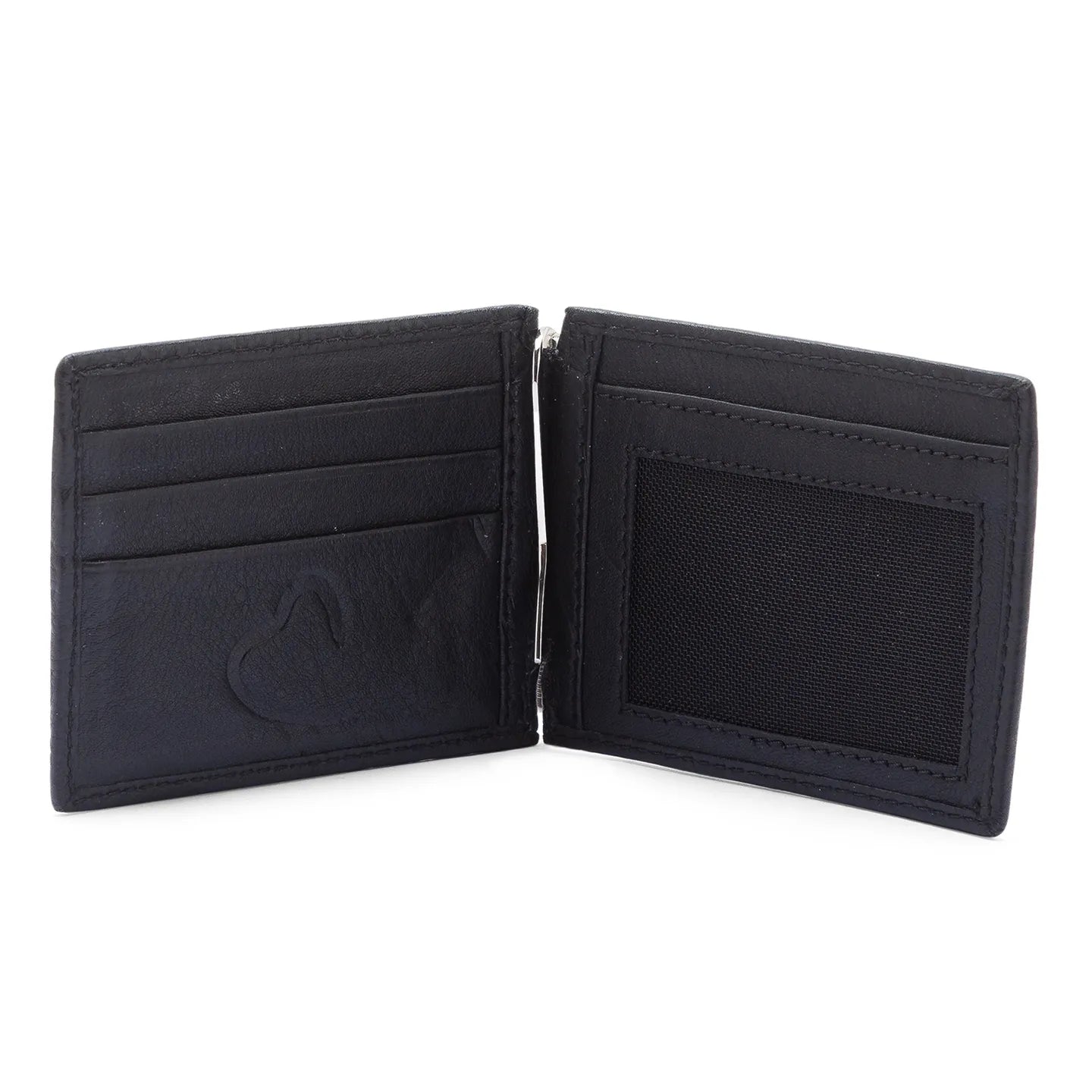 Black Leather Men's Wallet by Being Human Clothing