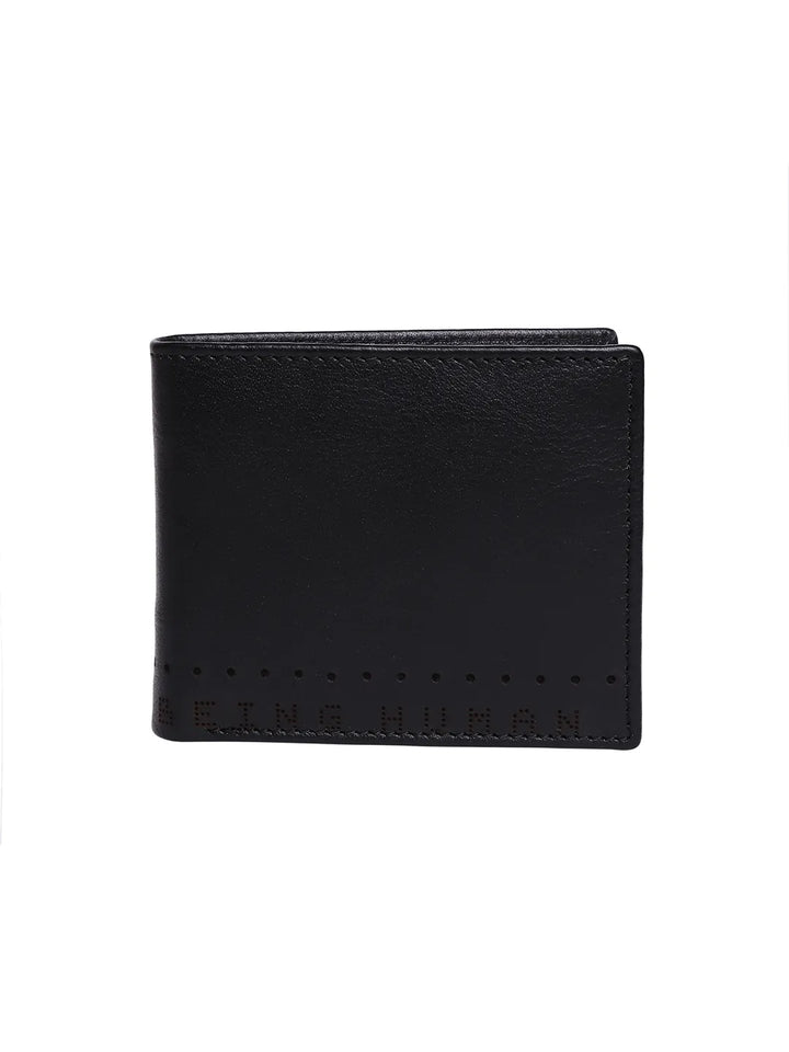 Black Leather Men's Wallet