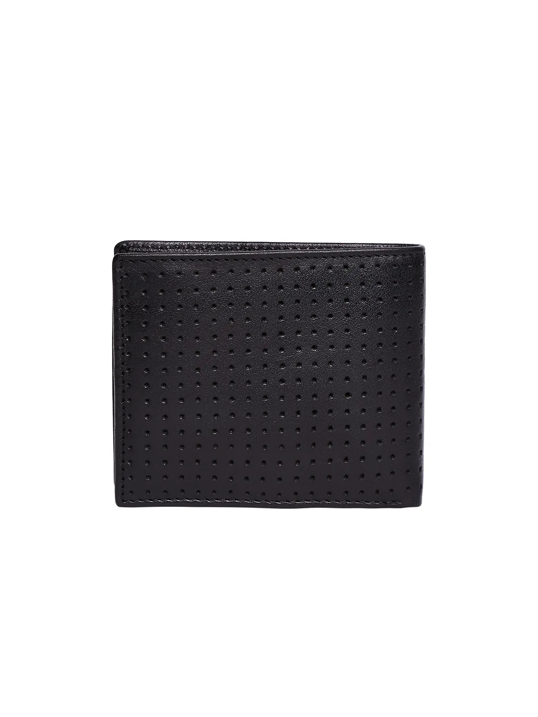 Black Leather Men's Wallet by Being Human Clothing