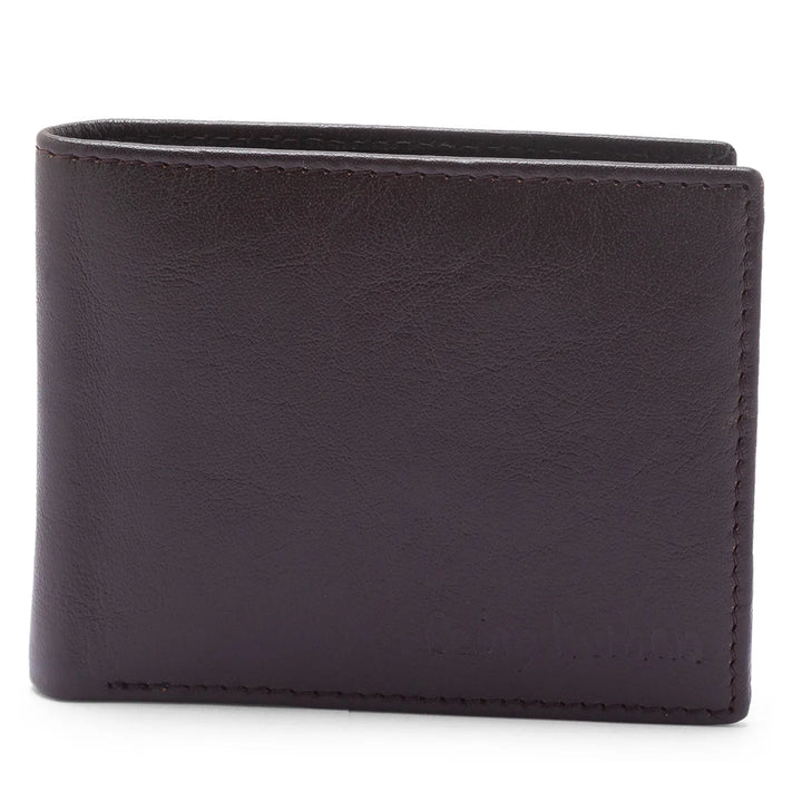 Dark  Brown Leather Men's Wallet