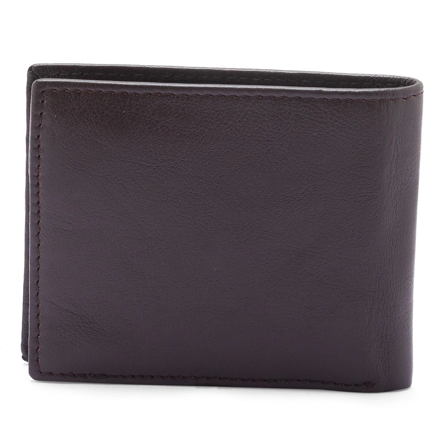Dark  Brown Leather Men's Wallet by Being Human Clothing
