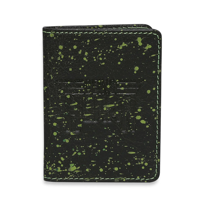 Green Leather Men's Wallet by Being Human Clothing