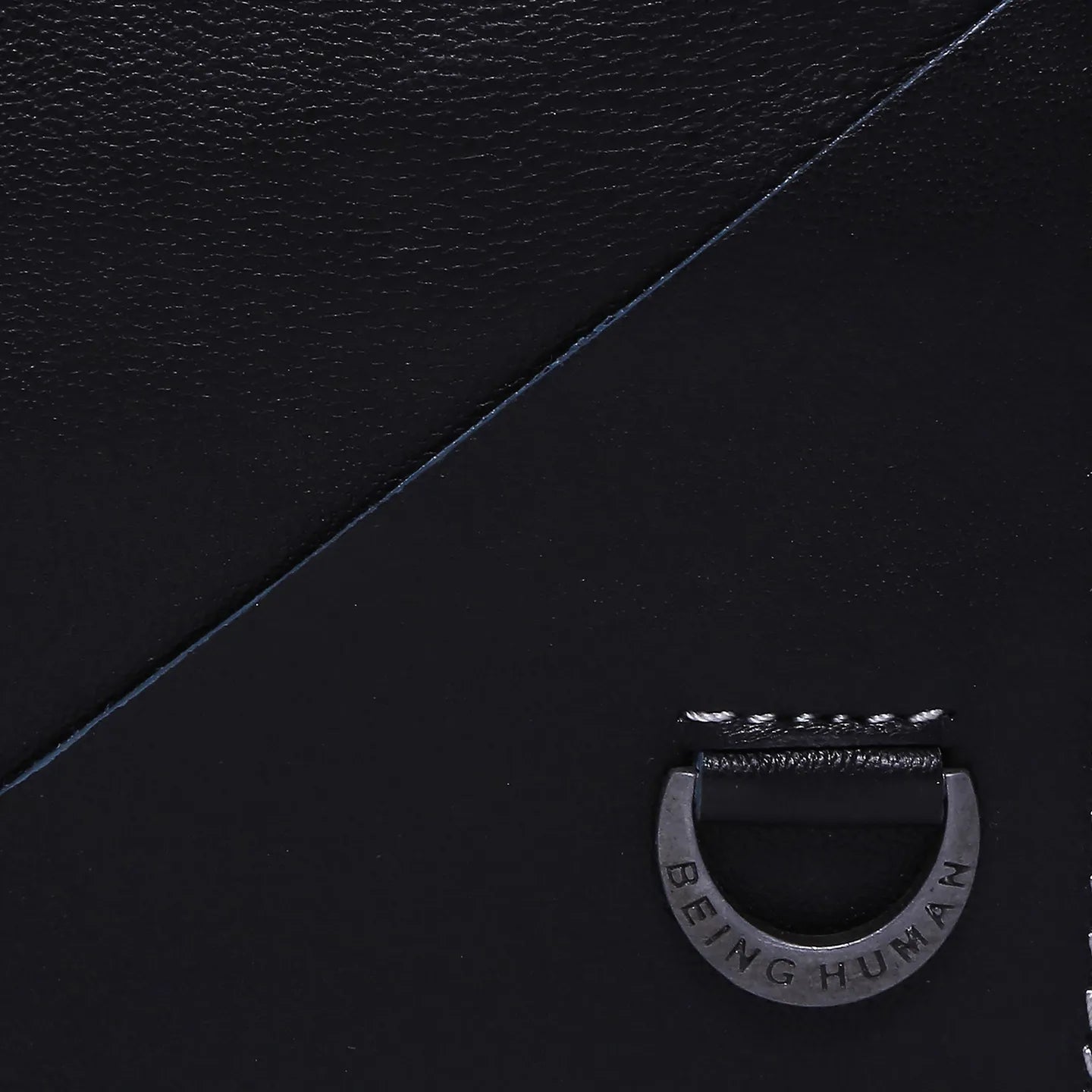 Being Human Clothing Men Black Wallets