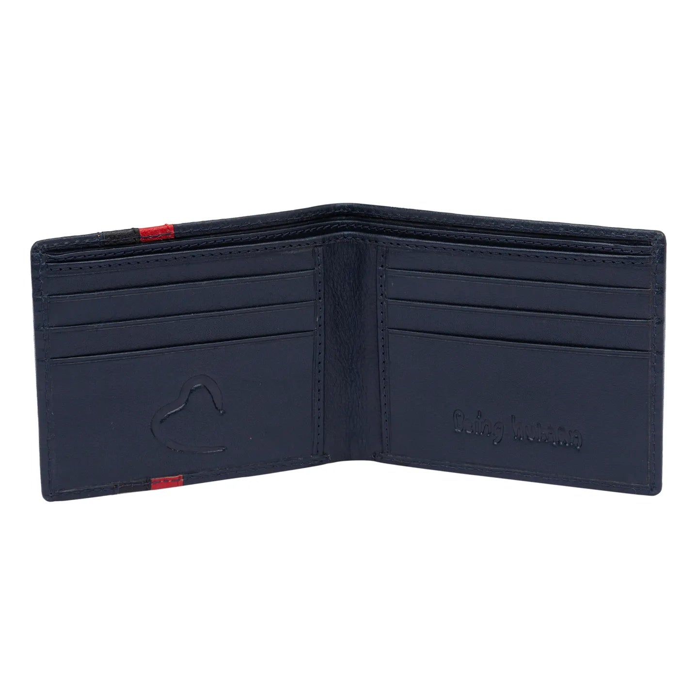 Being Human Clothing Men Navy Wallets