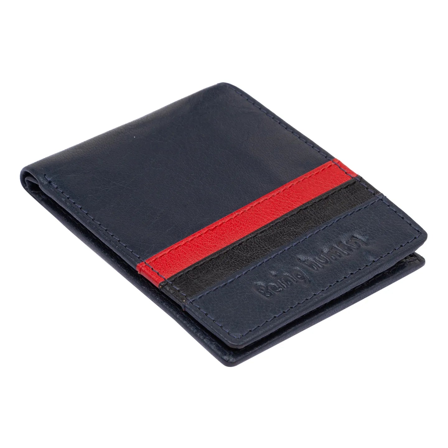 Being Human Clothing Men Navy Wallets