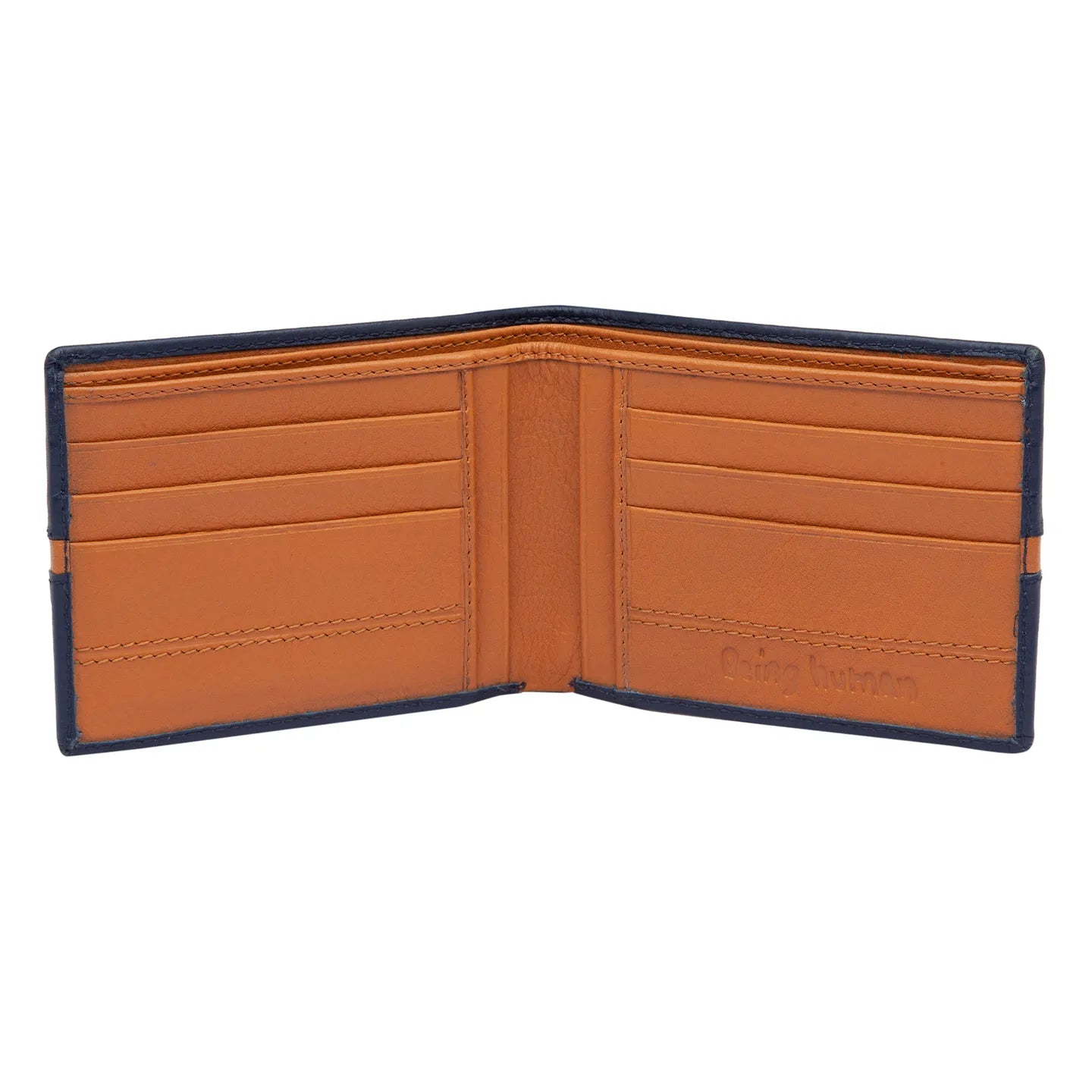 Being Human Clothing Men Blue Wallets