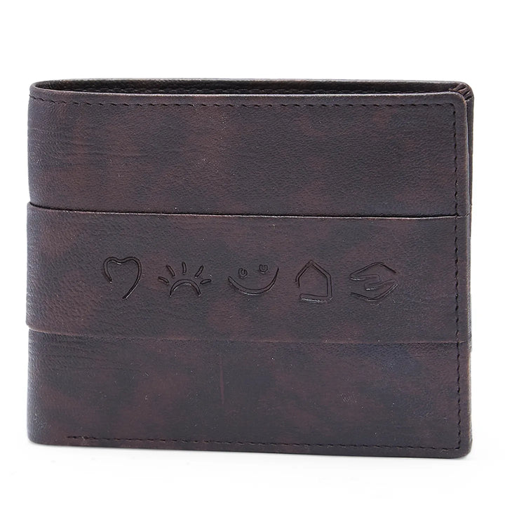 Brown Men's Wallet by Being Human Clothing