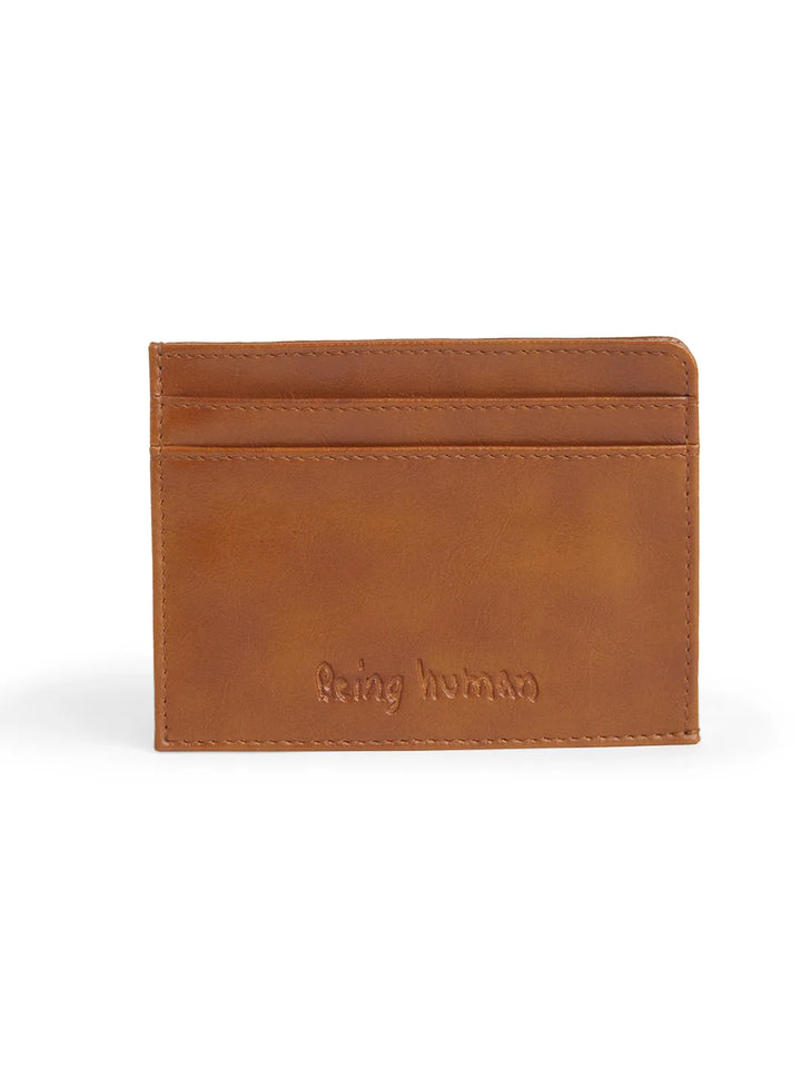 Brown Men's Wallet by Being Human Clothing