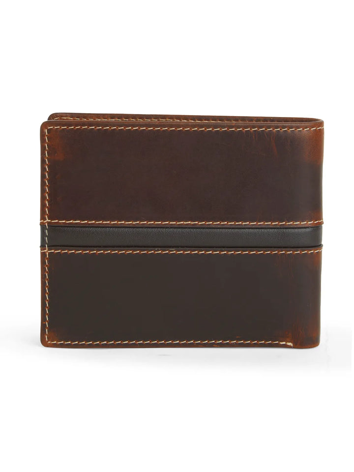 Brown Men's Wallet by Being Human Clothing