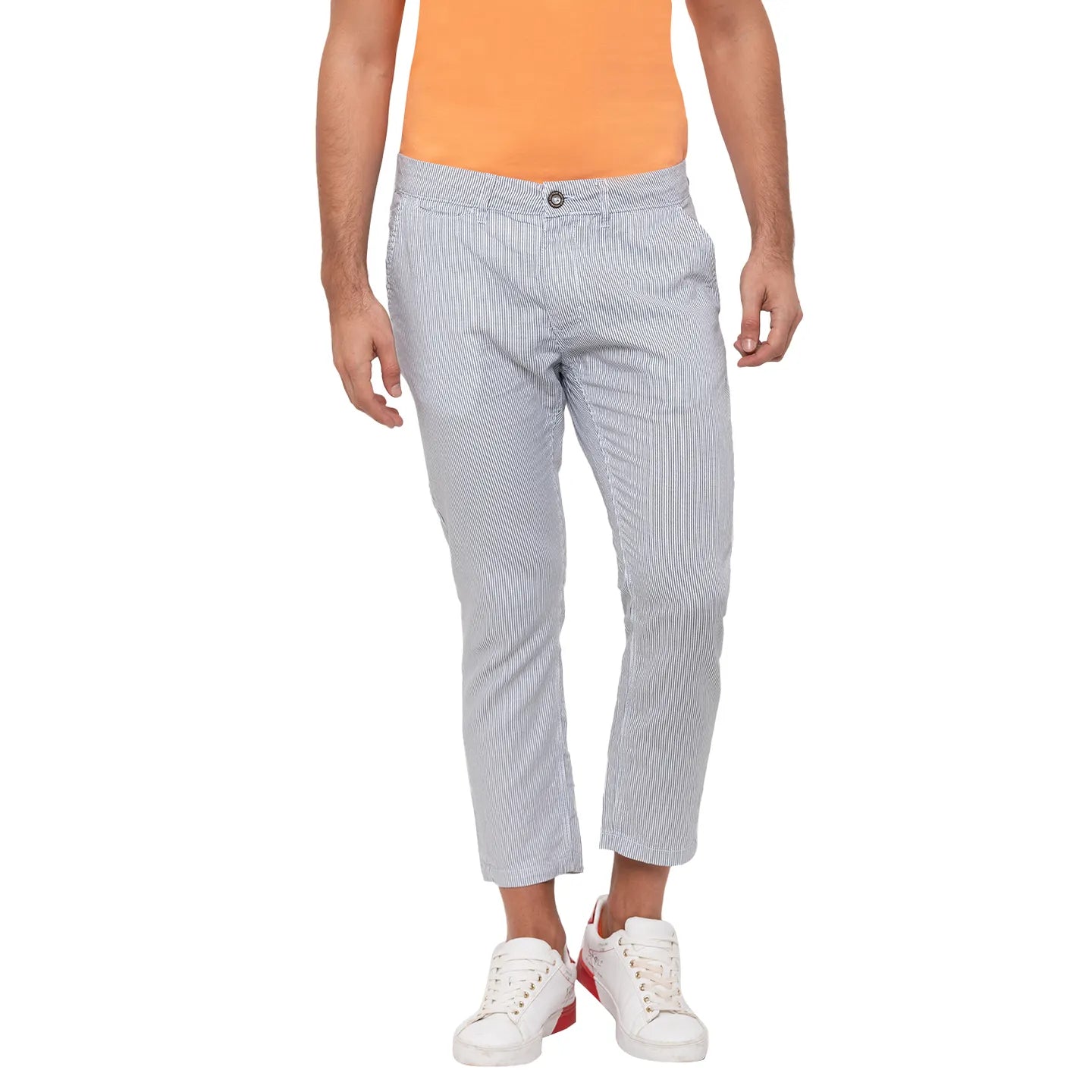 Being Human Clothing Men Regular Fit Chino-White