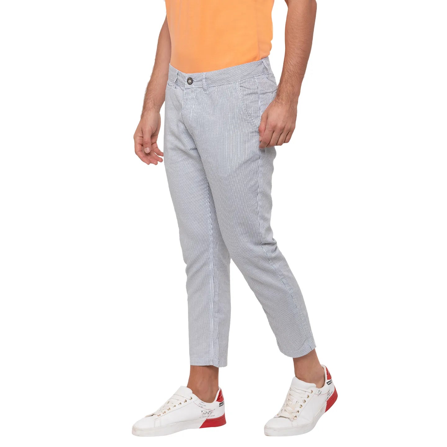 Being Human Clothing Men Regular Fit Chino-White
