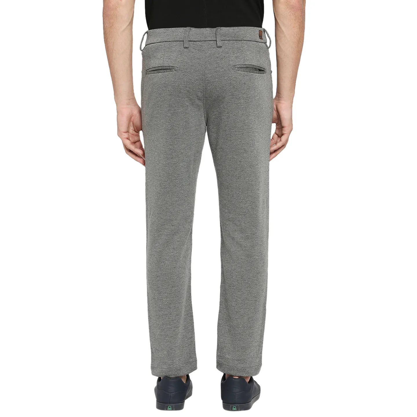 Being Human Clothing Men Slim Cropped Fit Chino-Dk Grey