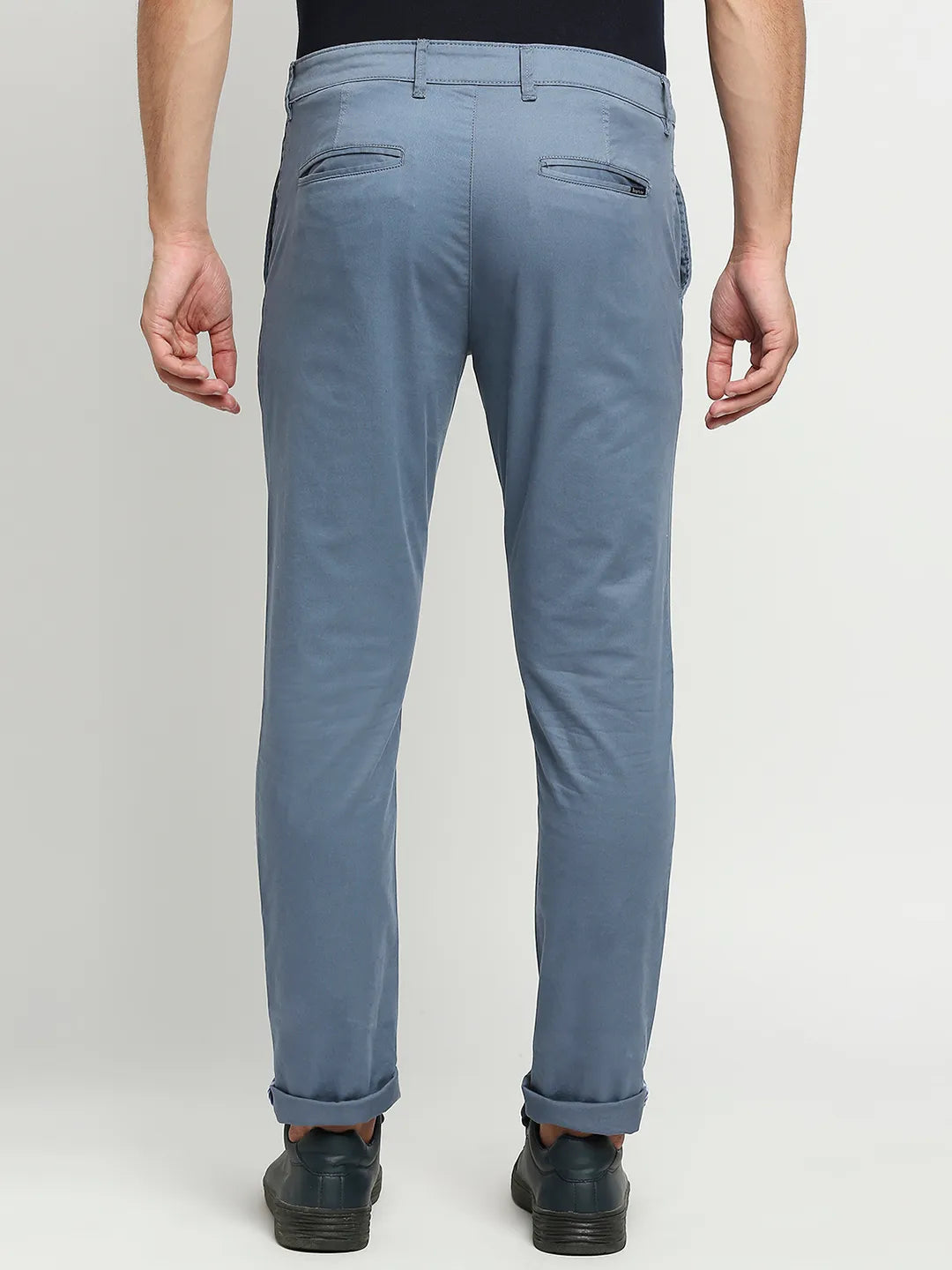 Being Human Clothing Men Slim Fit Chino-Mid Blue