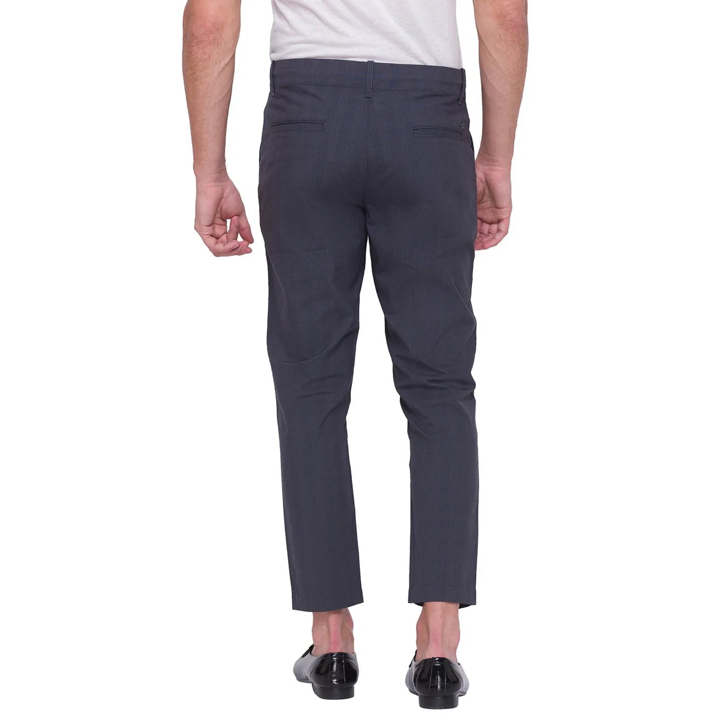 Being Human Clothing Men Cropped Fit Chino-Dark Grey