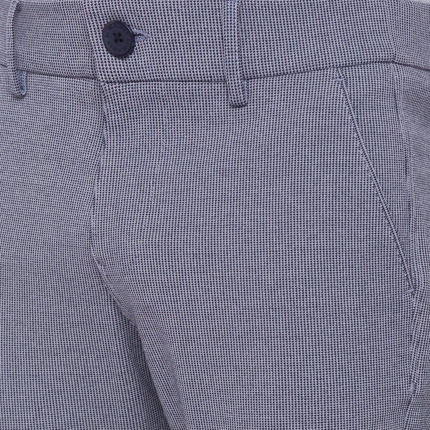 Being Human Clothing Men Cropped Fit Chino-Teal