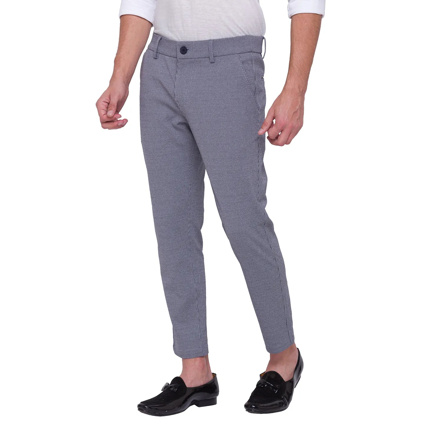 Being Human Clothing Men Cropped Fit Chino-Teal