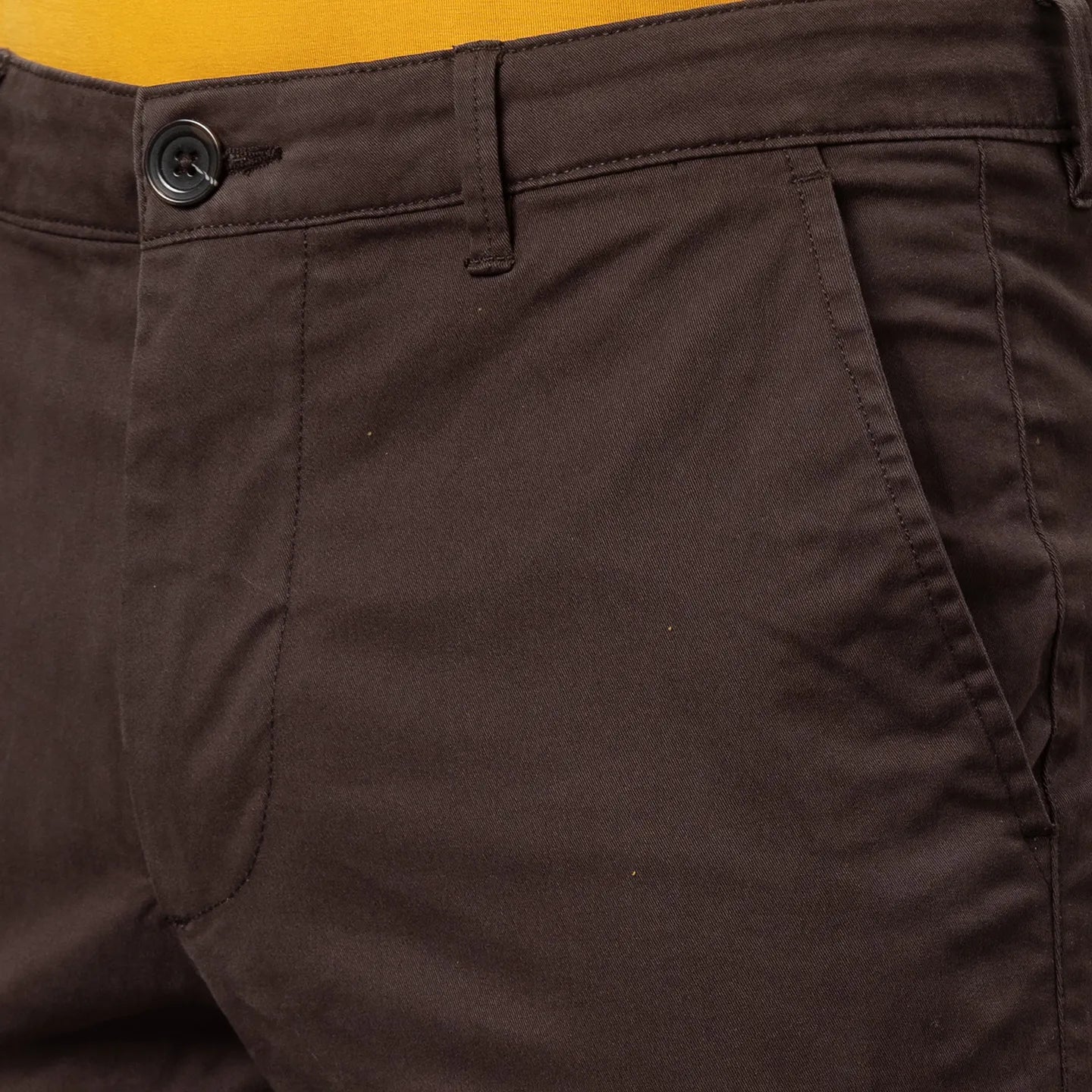 Being Human Clothing Men Slim Fit Chino-Brown