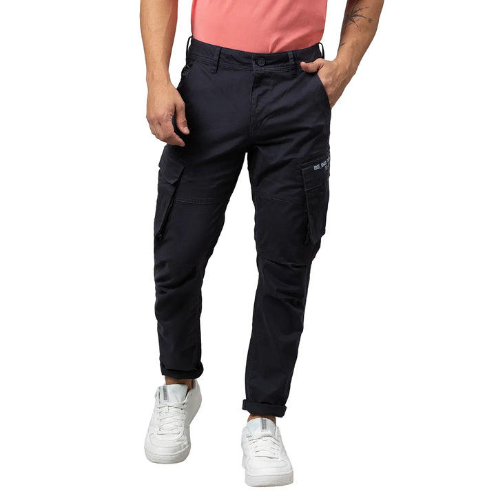 Navy Cargo fit Men's Chinos by Being Human Clothing