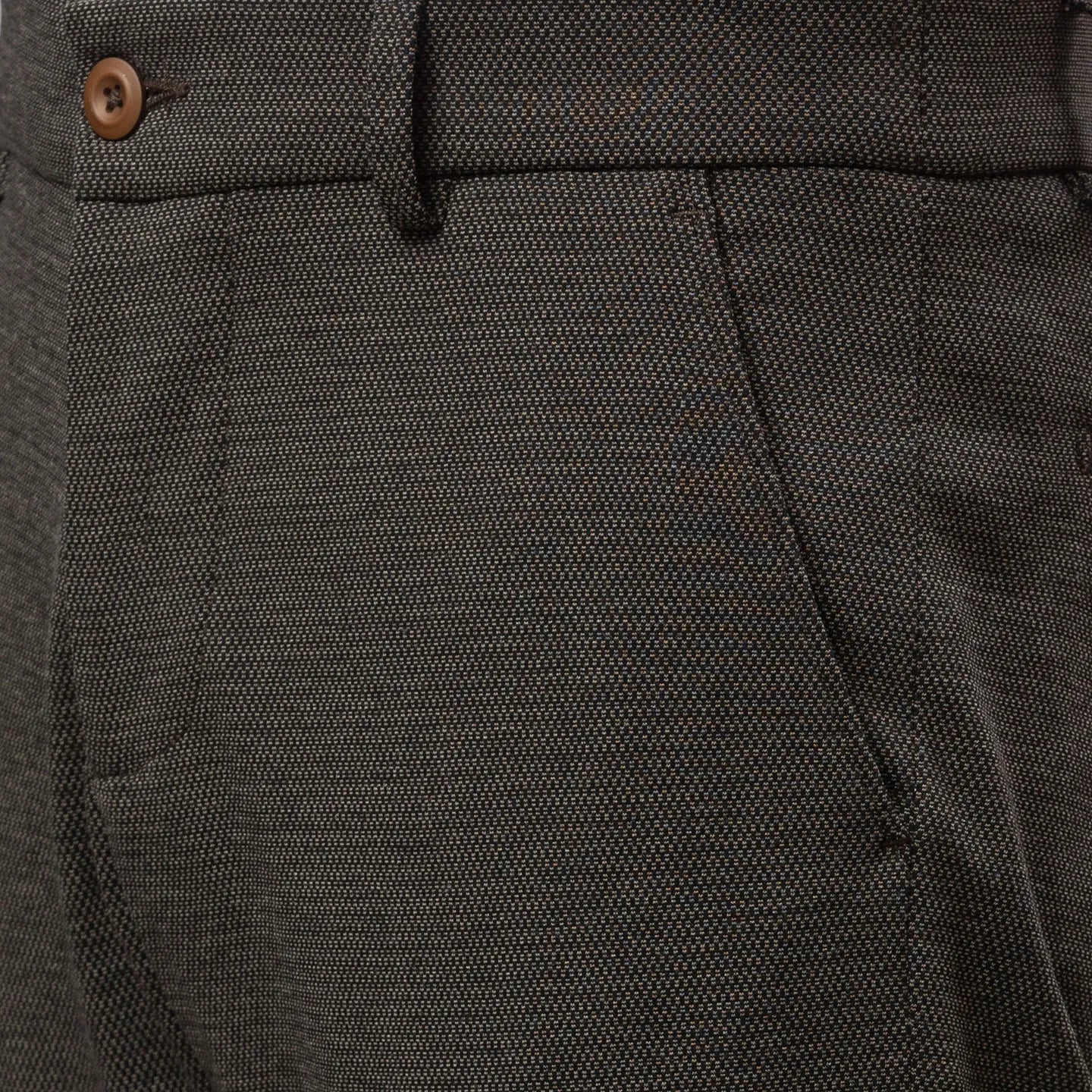 Brown Cropped Fit Men's Chinos by Being Human Clothing