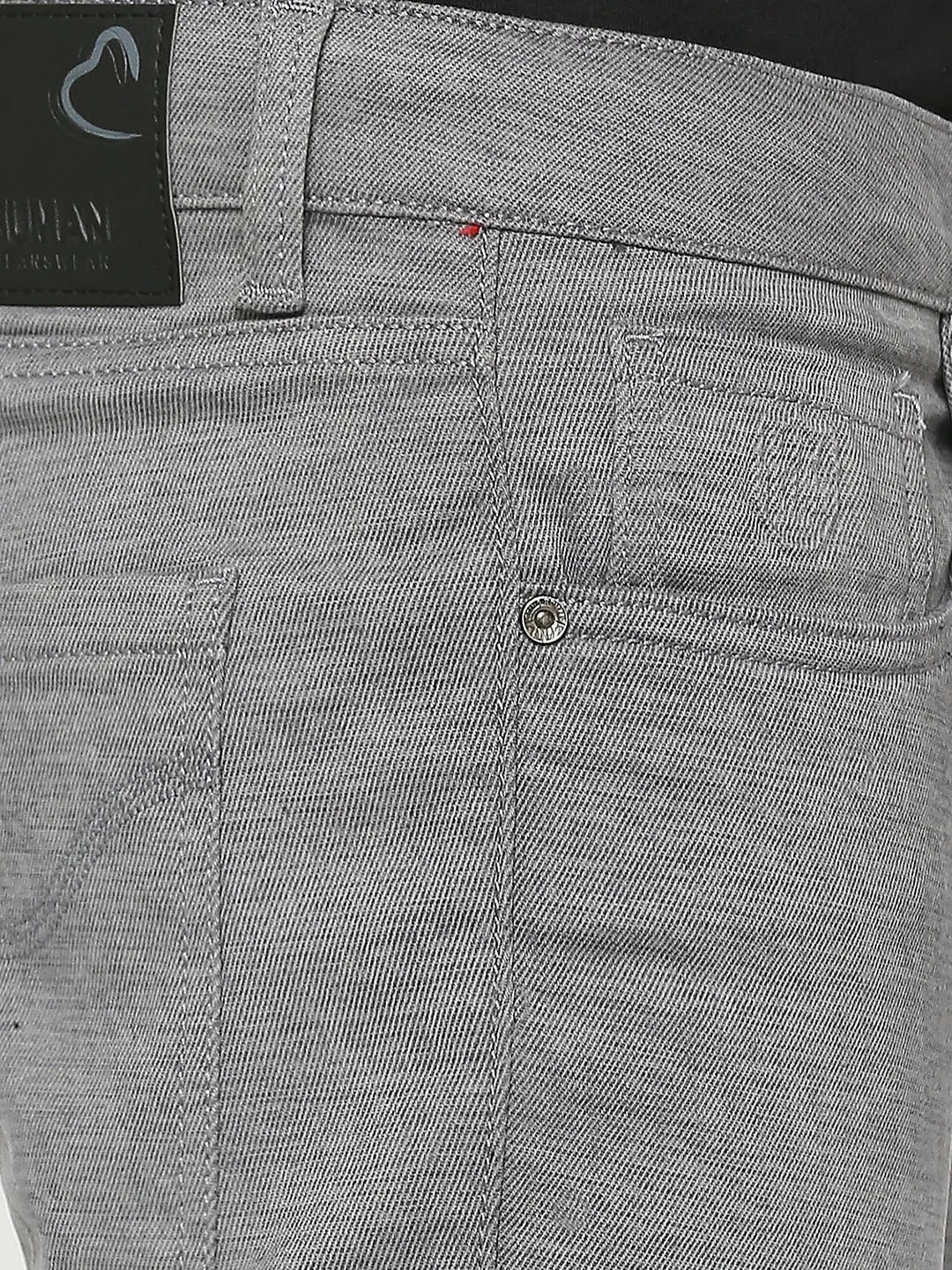 Being Human Clothing Men Cropped Fit Chino-Grey