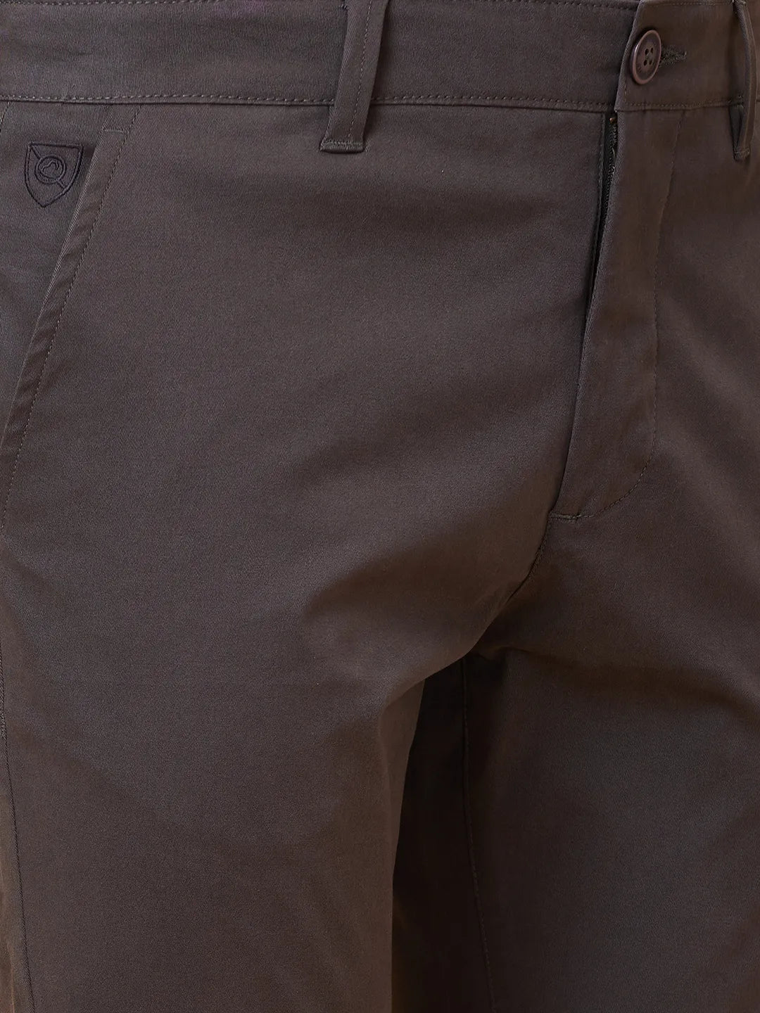 Being Human Clothing Men Slim  Fit Chino-Dark Grey