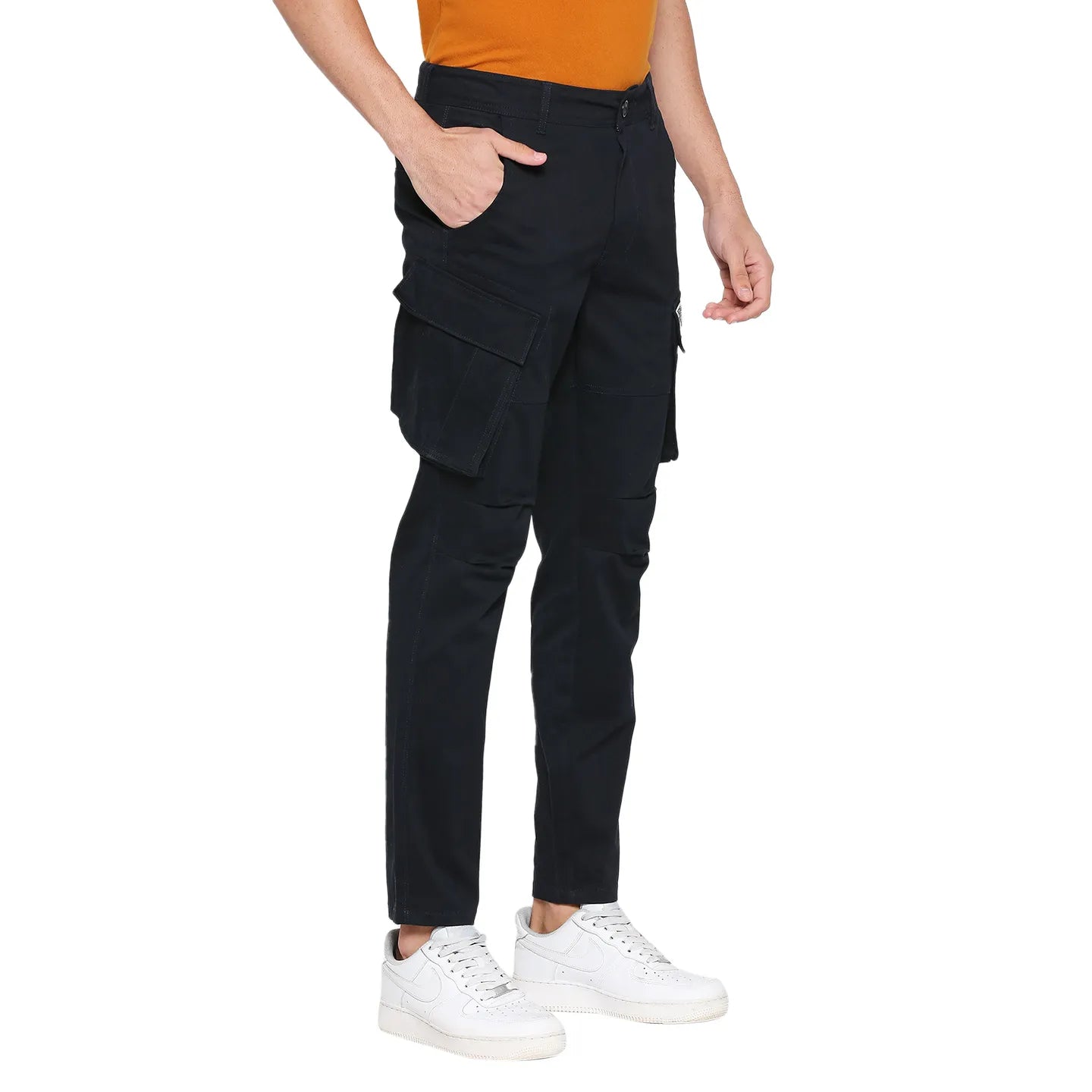 Being Human Clothing Men Slim Fit Chino-Navy