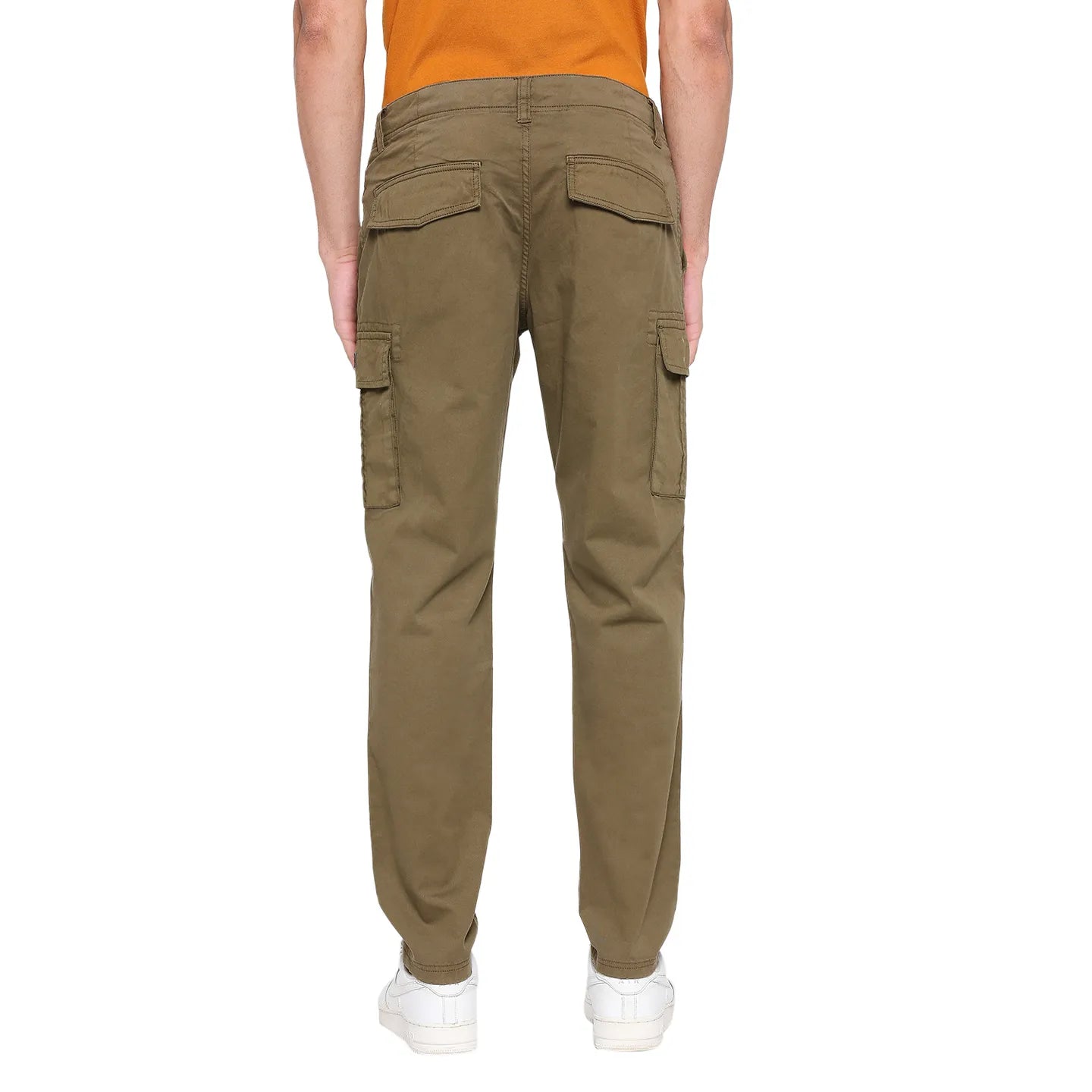 Being Human Clothing Men Slim Fit Chino-Olive