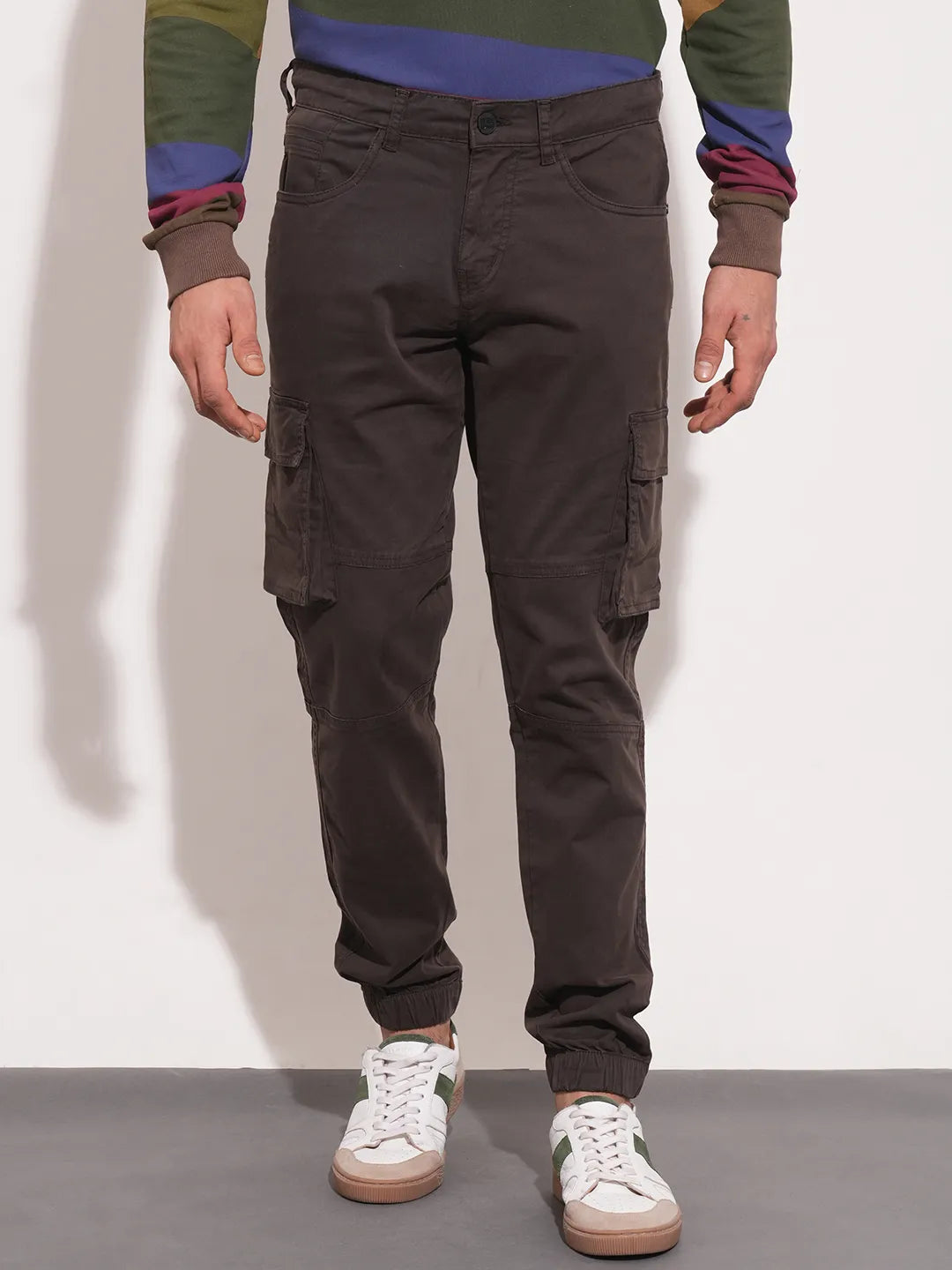 Being Human Clothing Men Slim  Fit Chino-Grey