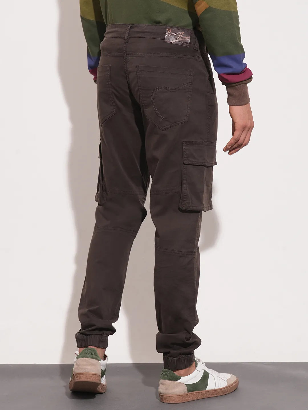 Being Human Clothing Men Slim  Fit Chino-Grey