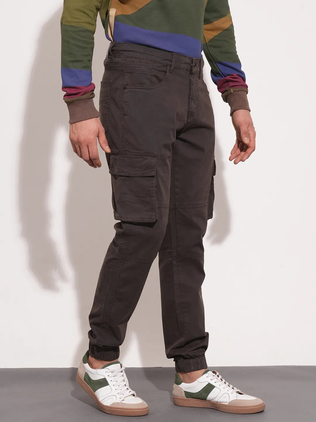 Being Human Clothing Men Slim  Fit Chino-Grey