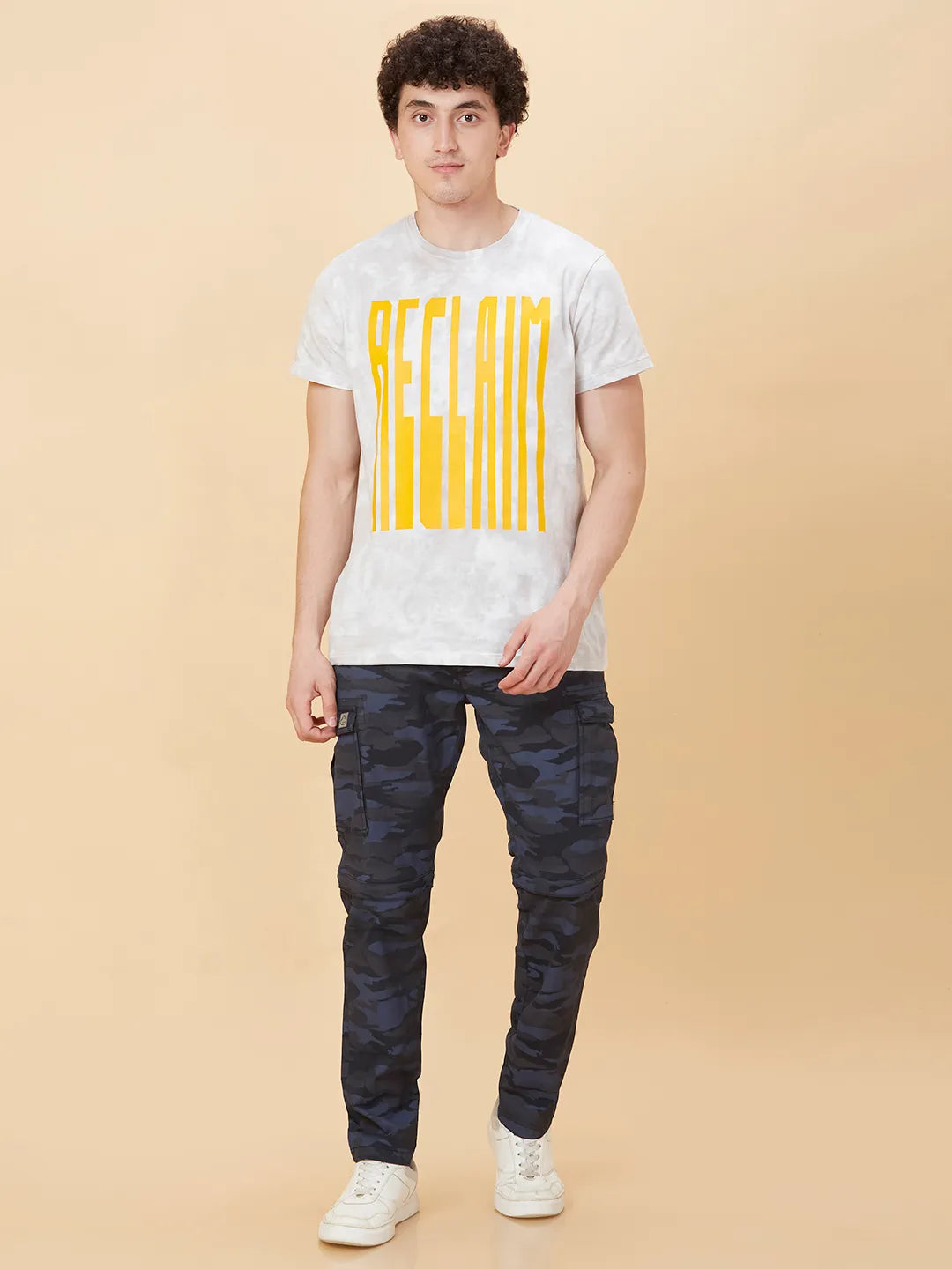 Being Human Clothing Men Slim  Fit Cargo-Blue