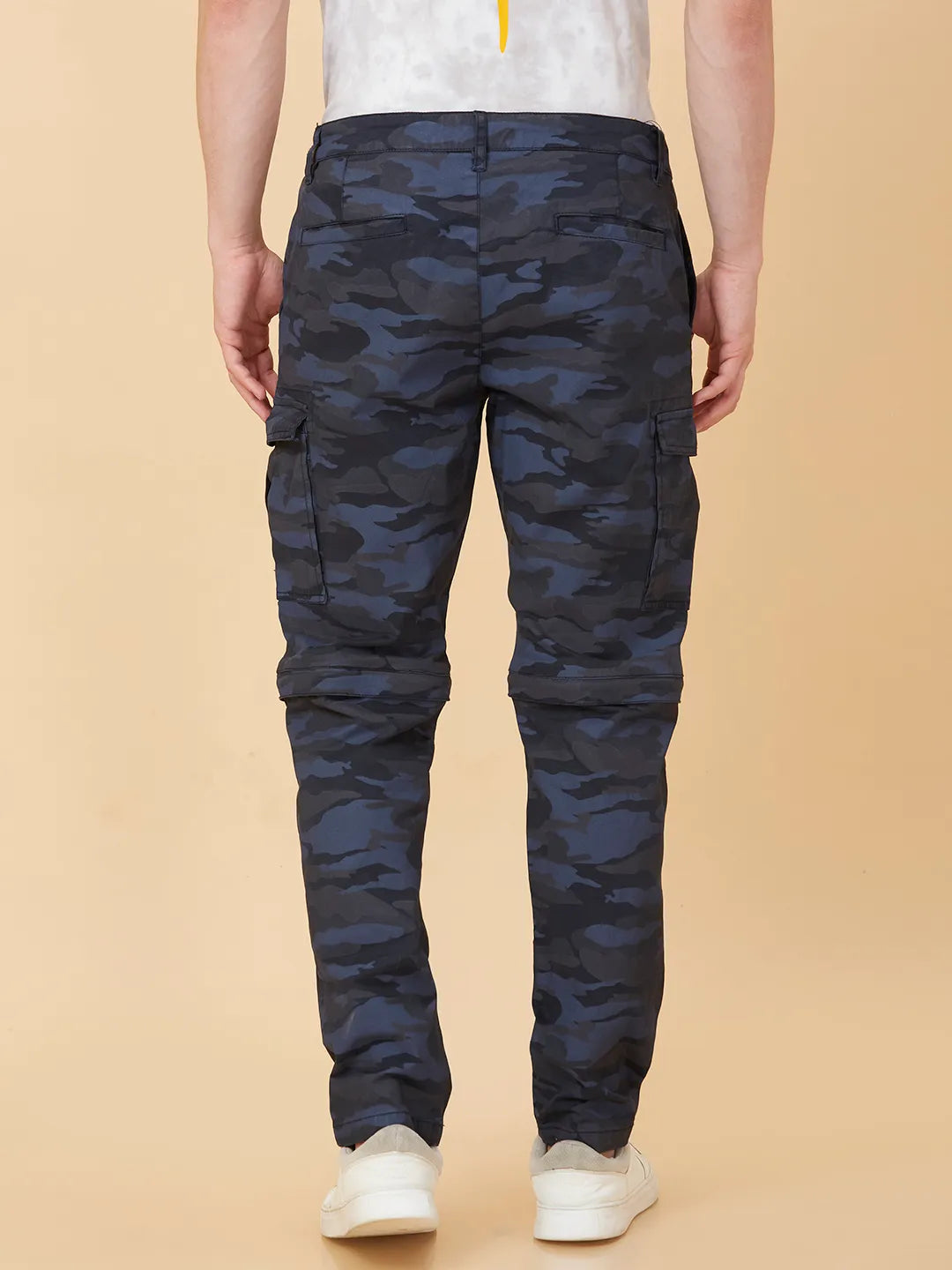 Being Human Clothing Men Slim  Fit Cargo-Blue