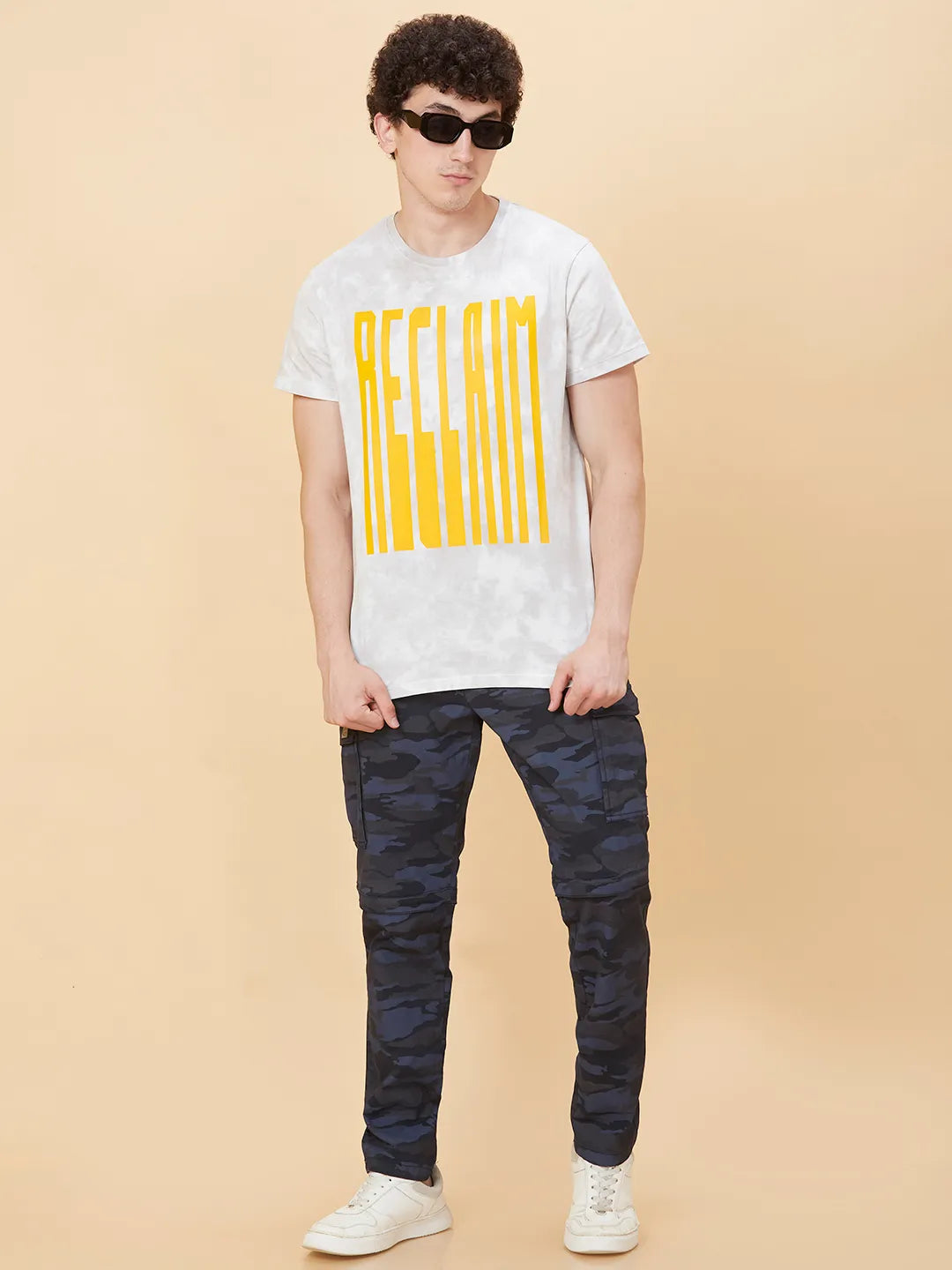 Being Human Clothing Men Slim  Fit Cargo-Blue