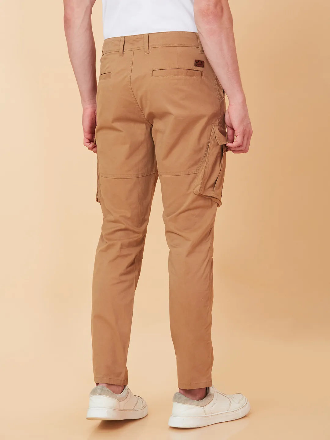 Being Human Clothing Men Slim  Fit Cargo-Corn Stalk