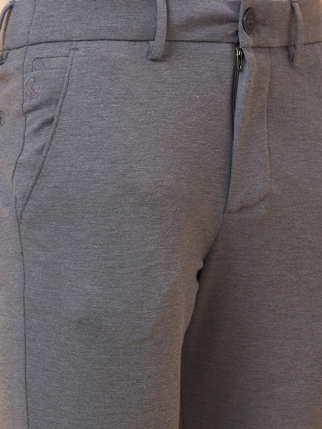 Being Human Clothing Men Cropped Fit Non Denim-Dk Grey