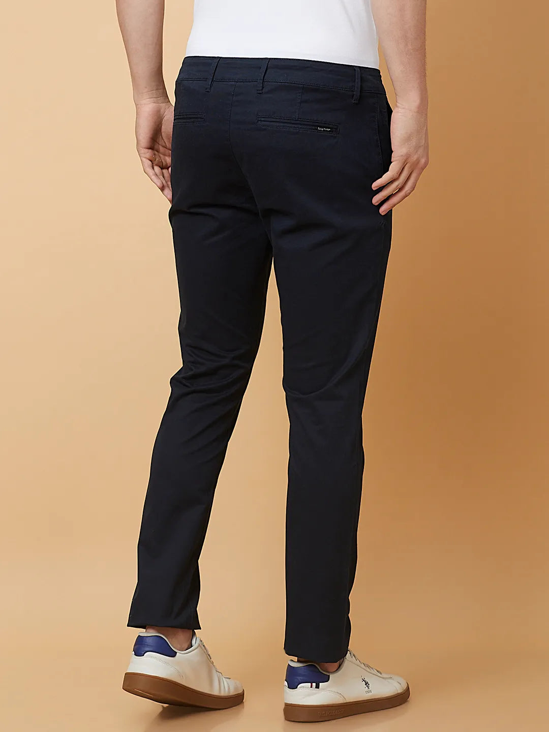 Being Human Clothing Mens-Bottom Chino Dk.Navy