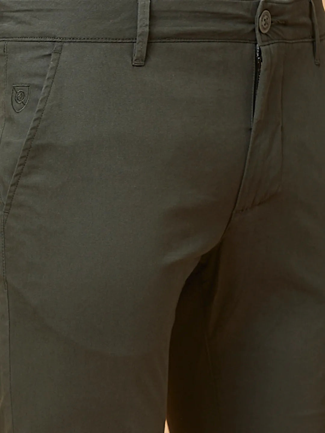 Being Human Clothing Mens-Bottom Chino Military Green