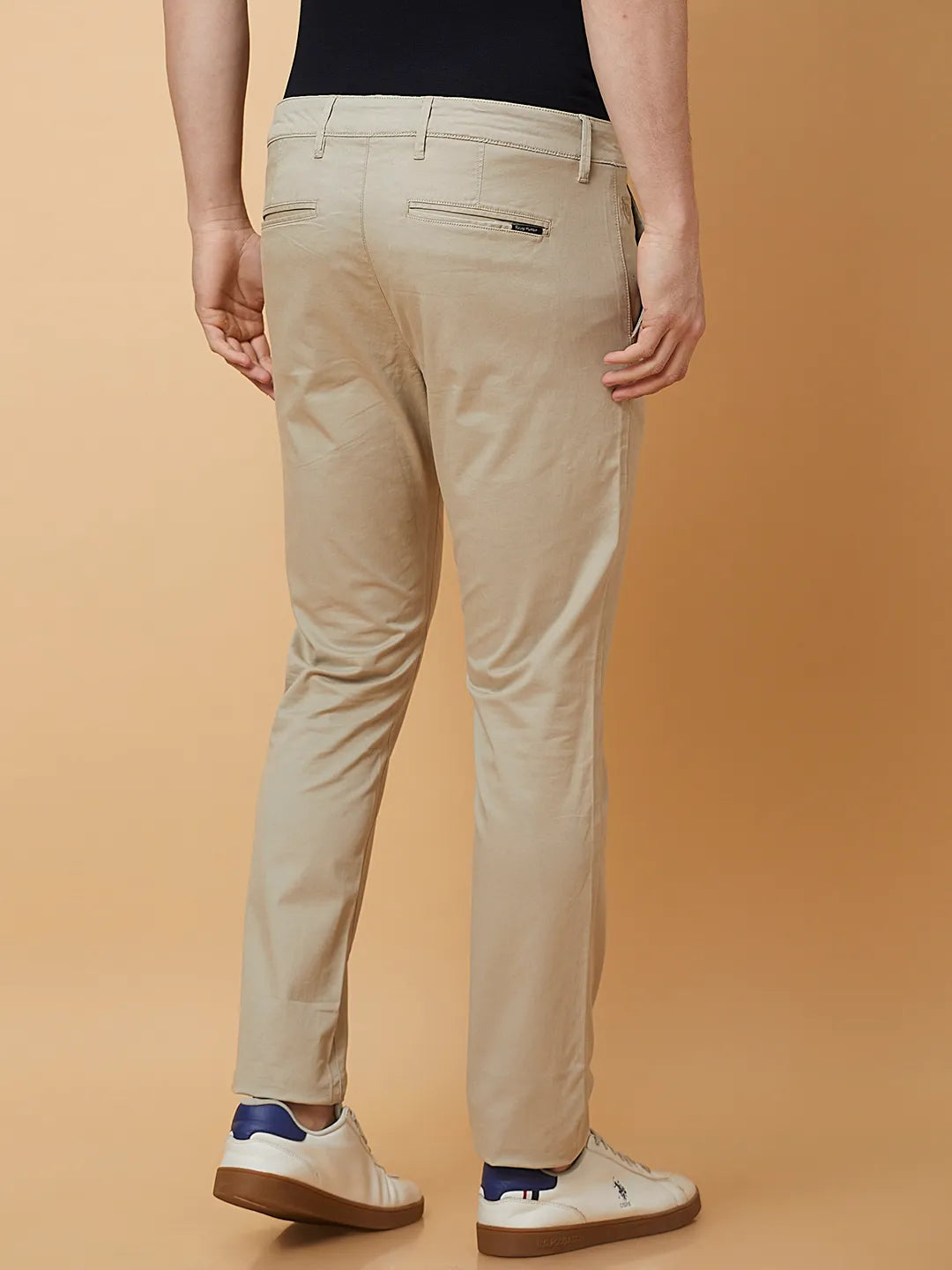 Being Human Clothing Mens-Bottom Chino Stone